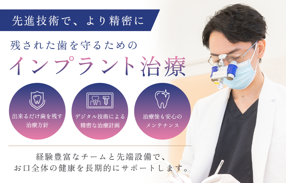 マイクロスコープを活用した精密根管治療